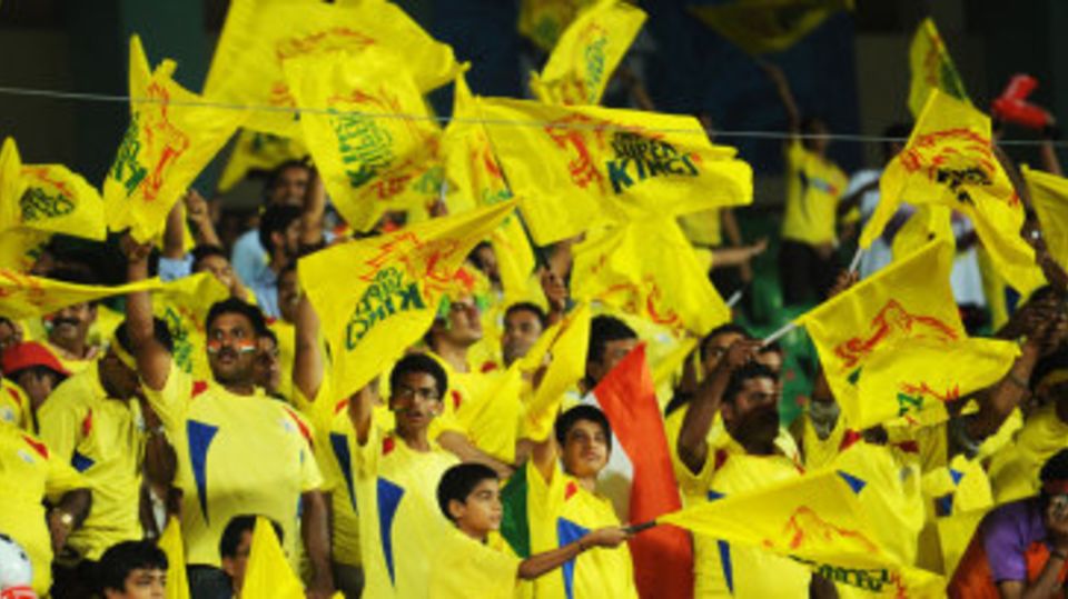 There were plenty of Chennai fans at the Nehru Stadium in Kochi