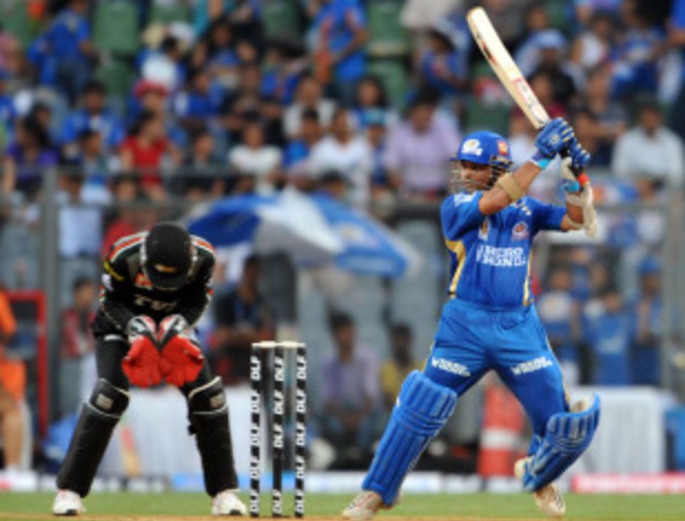 The Sachin Tendulkar effect has resulted in decent ratings for Mumbai Indians' matches