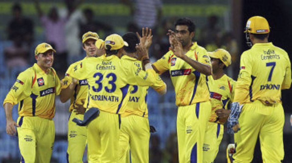 Chennai's bowlers kept picking up wickets at regular intervals