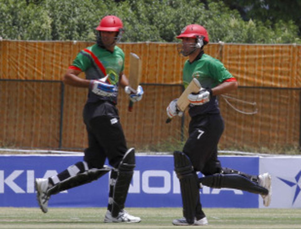 Mohammad Nabi and Nawroz Mangal were the top-scorers for Afghanistan with 72 and 33