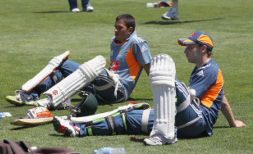 Usman Khawaja and Phillip Hughes: two of the contenders to take Simon Katich's place in the Test team