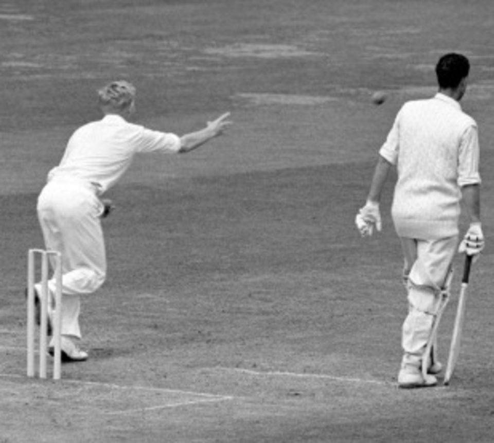 Griffin resorted to underarm bowling after being no-balled at Lord's, and was promptly no-balled for not notifying the umpire he intended to switch from overarm