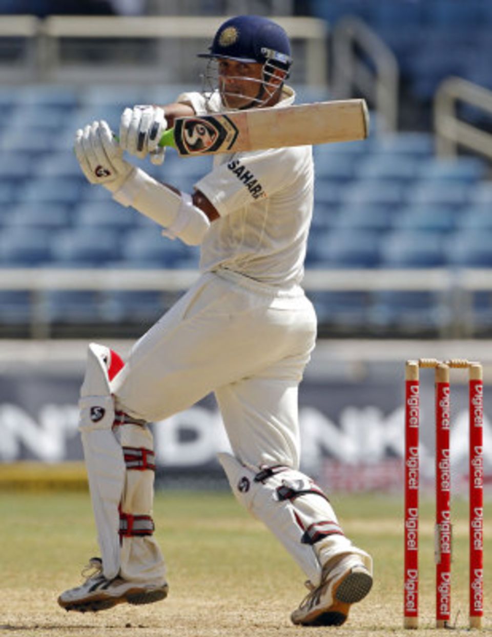 Rahul Dravid's century in Kingston was his first in an overseas Test outside of Bangladesh in 48 innings