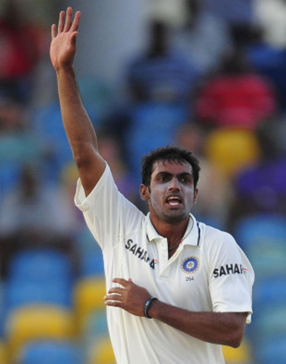 File photo: Abhimanyu Mithun took 6 for 36 in the first innings, but was wicketless in the second