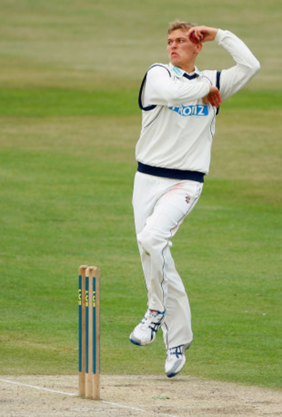 Hampshire's Danny Briggs relies more on control than any extravagant turn