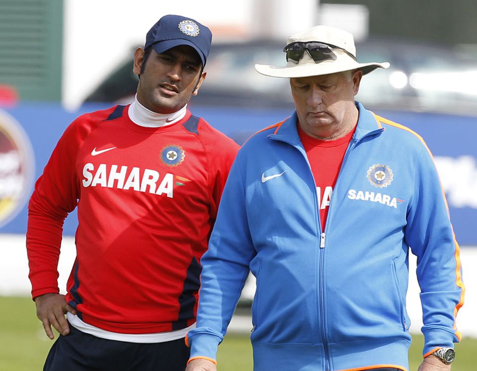 BCCI secretary Sanjay Patel: "Since Fletcher's contract is till the end of the World Cup, Dhoni has only stated the facts"