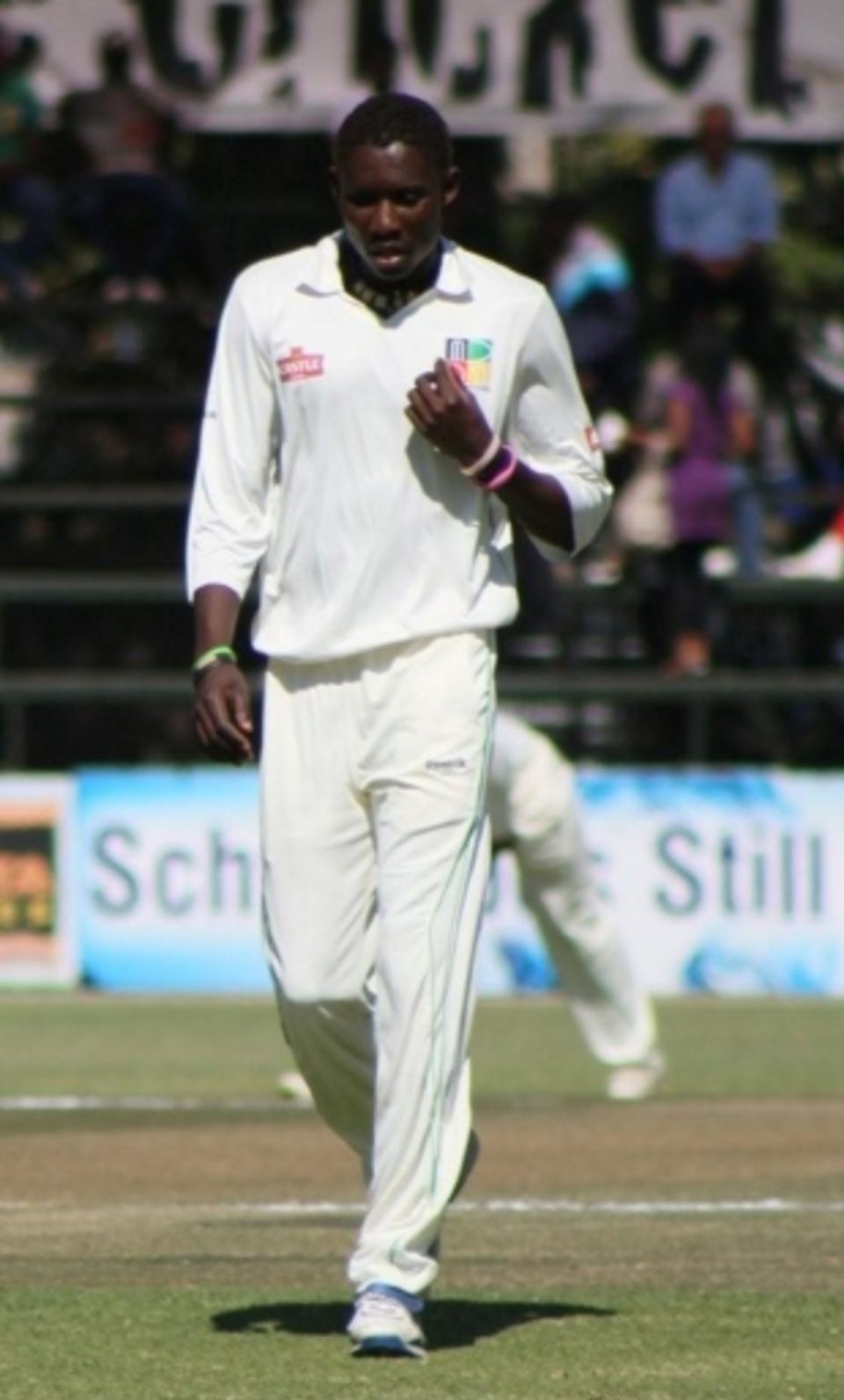 Chris Mpofu picked up two wickets in an over as Zimbabwe XI fought back on the third day in Harare