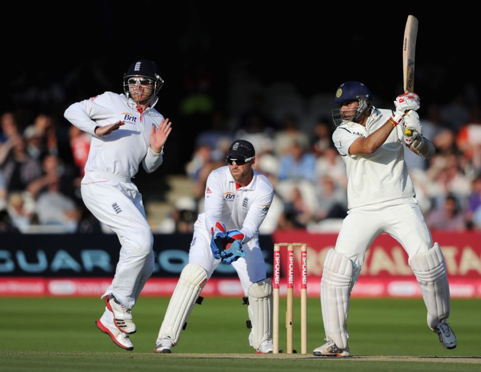 VVS Laxman set a worthy example of how to play on a pitch that takes turn: by scoring more off the back foot than off the front