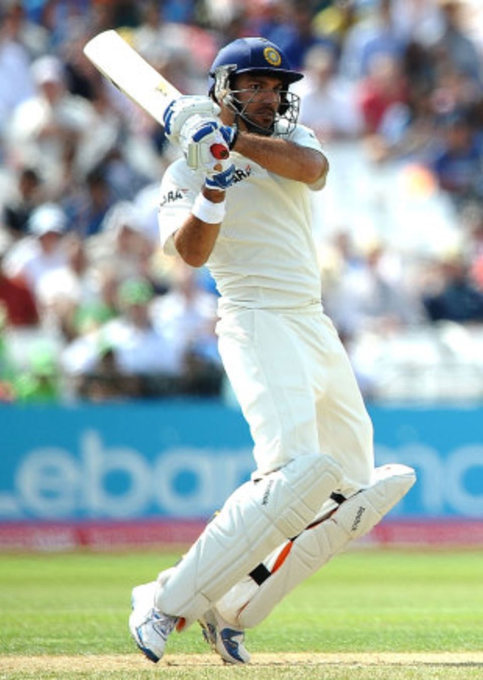Yuvraj Singh timed the ball perfectly