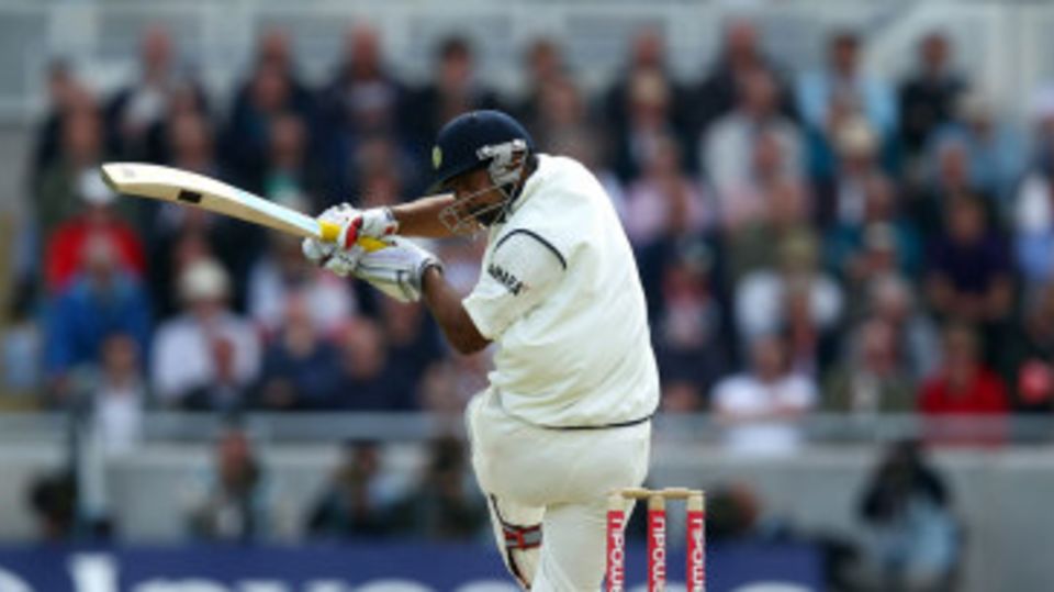 Praveen Kumar top edges an attempted hook