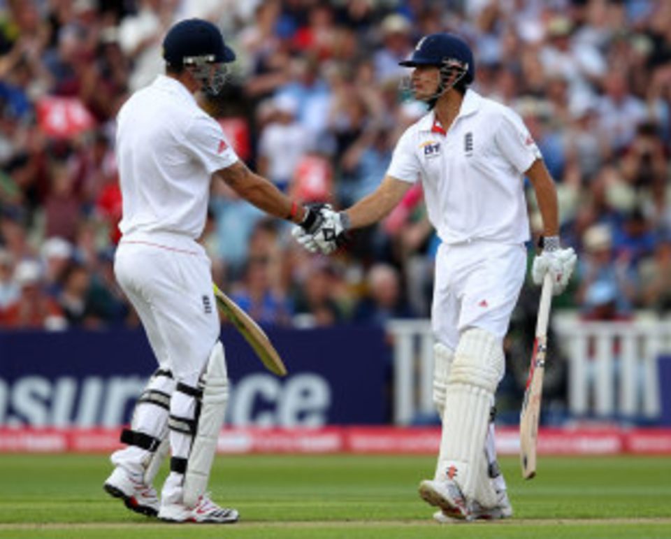 Will Alastair Cook and Kevin Pietersen be shaking hands soon?