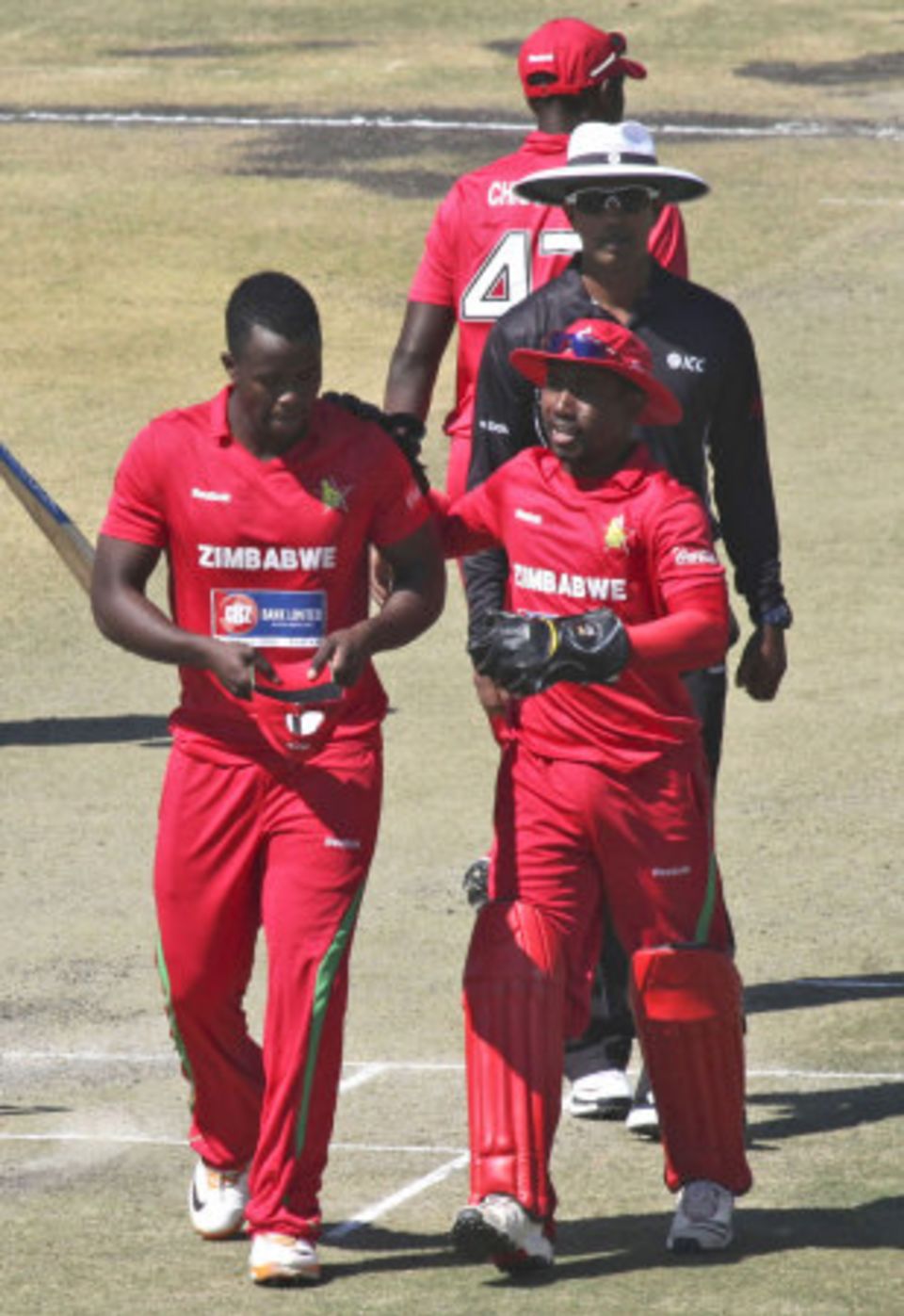 Brian Vitori made it an ODI debut to remember by picking up five wickets