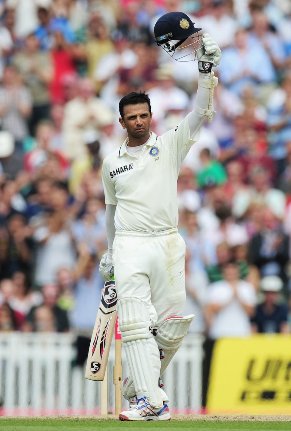 Rahul Dravid's century was the only resistance England faced from India's top batsmen