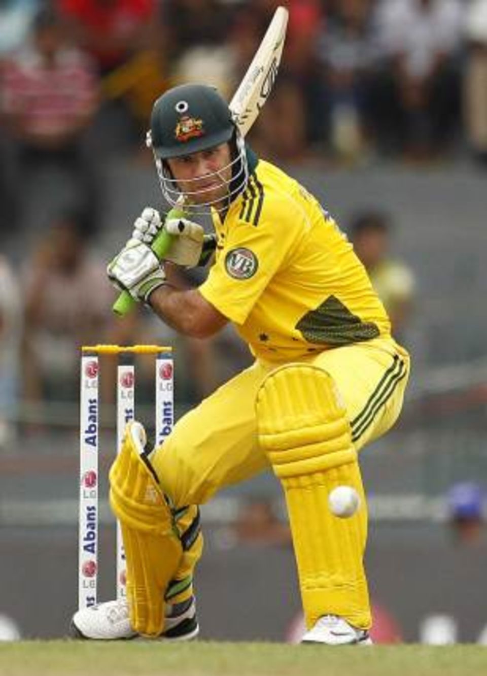 Ricky Ponting scored two half-centuries during Australia's one-day series in Sri Lanka