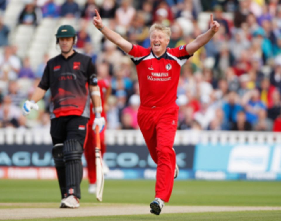 Lancashire captain Glen Chapple picked up a wicket with the very first ball of the match but still ended up on the losing side