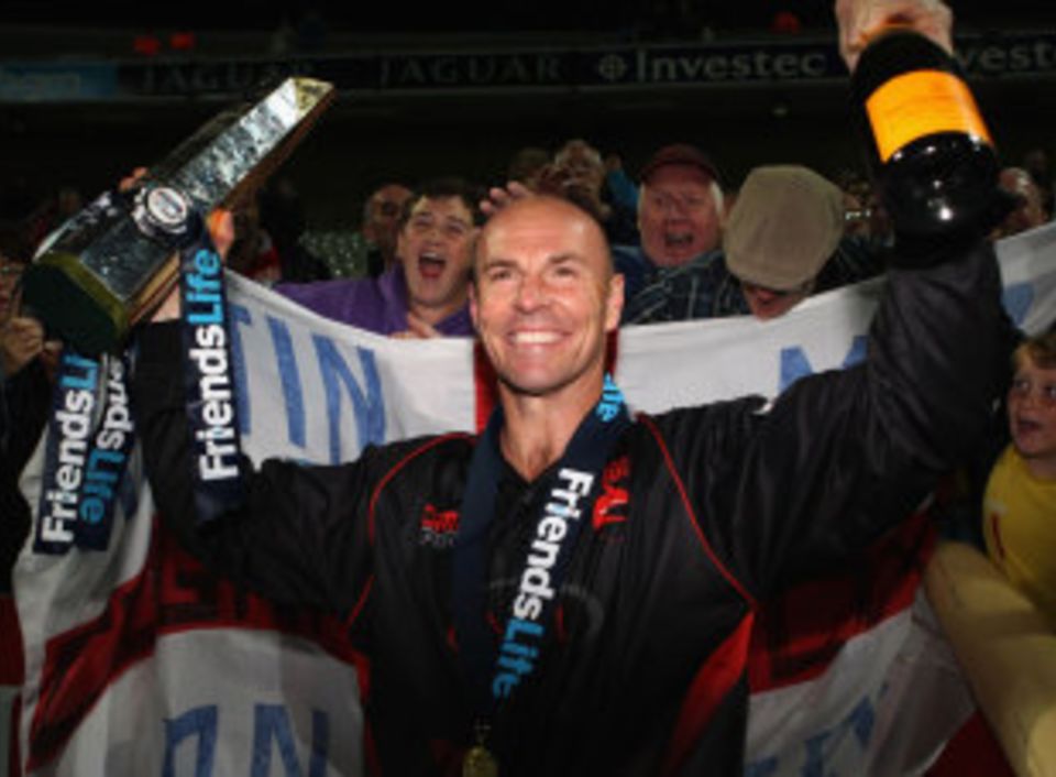 Paul Nixon enjoyed a fairytale ending to his career by winning the Flt20