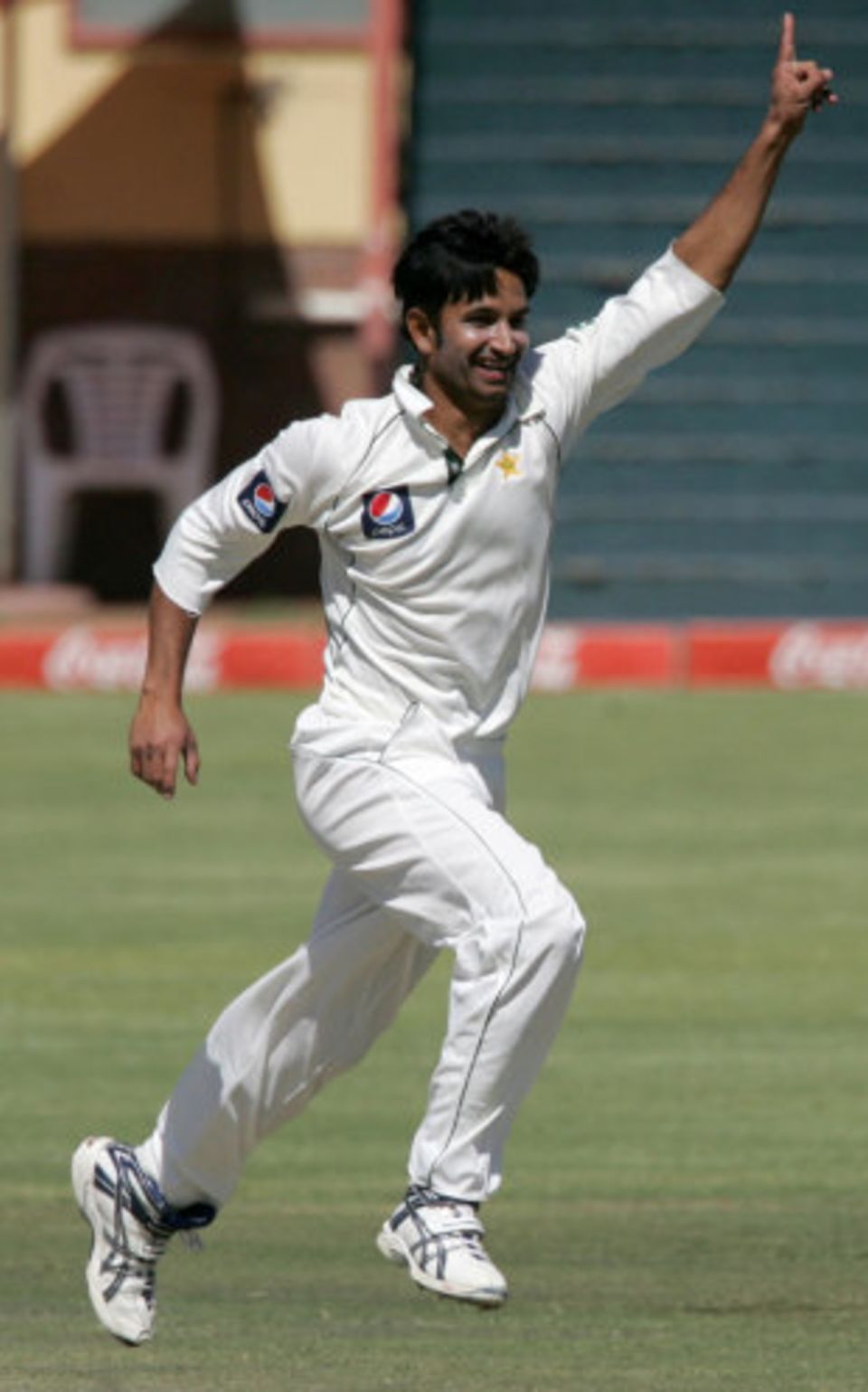 Aizaz Cheema picked up eight wickets on his Test debut