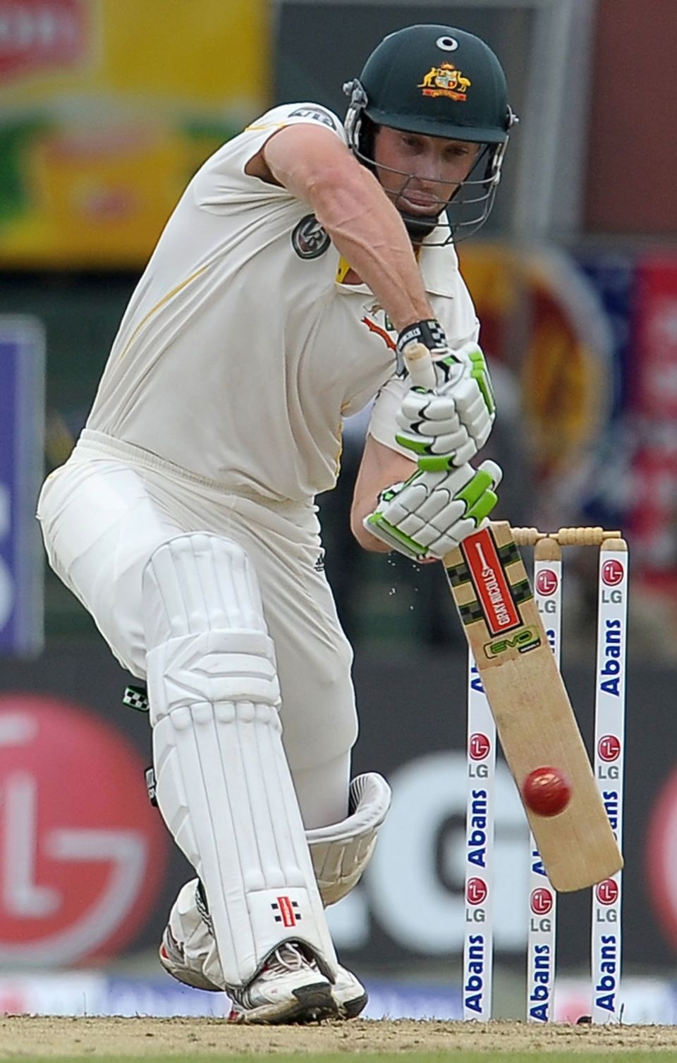 Shaun Marsh made a cautious start