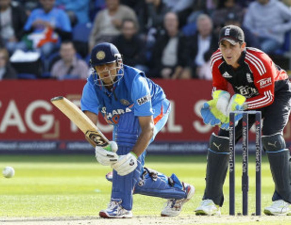 Rahul Dravid was on the receiving end of a few contentious decisions on the tour of England