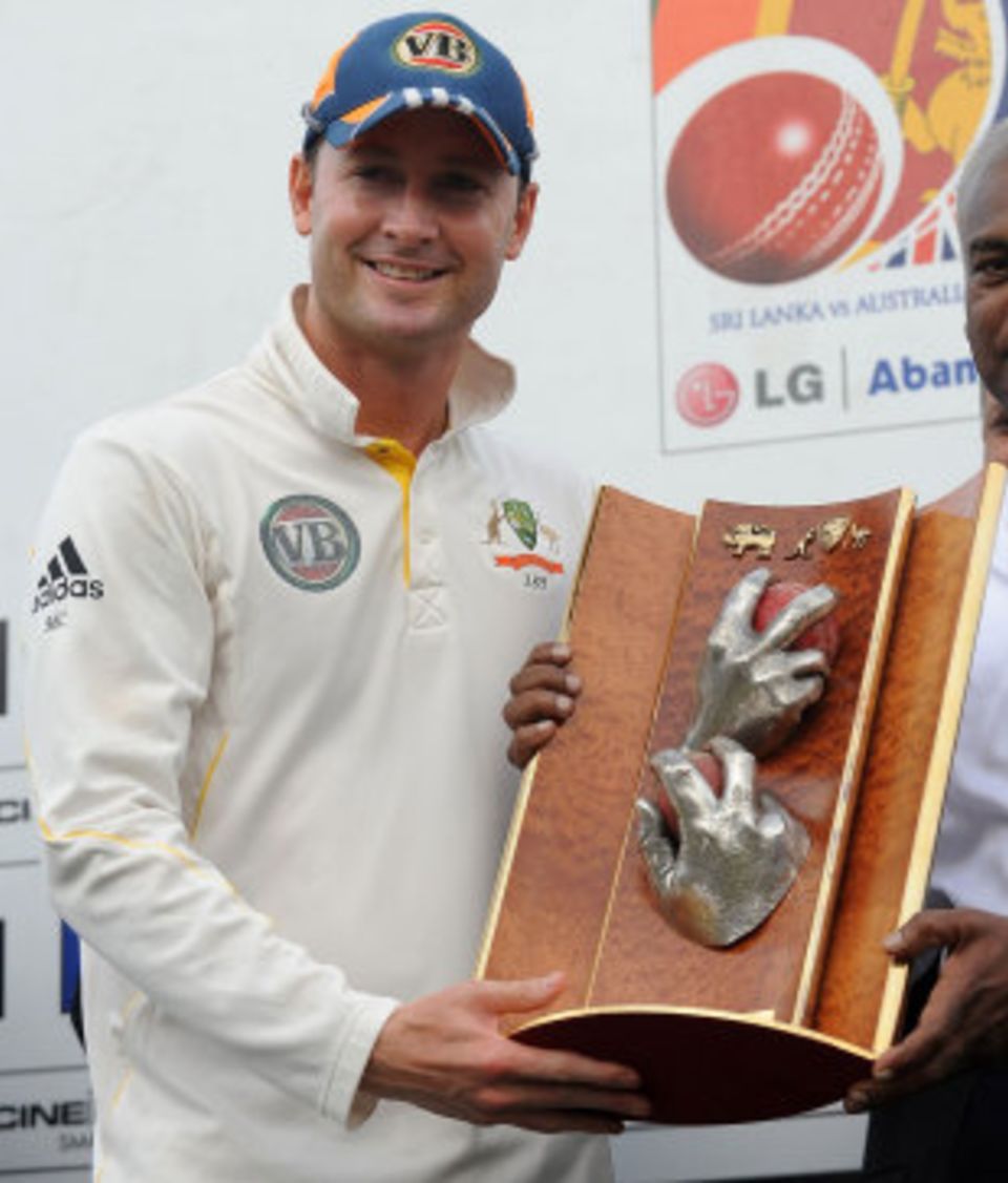 Michael Clarke's first Test tour as Australia's captain was a success, but it also ended with the departure of the coach