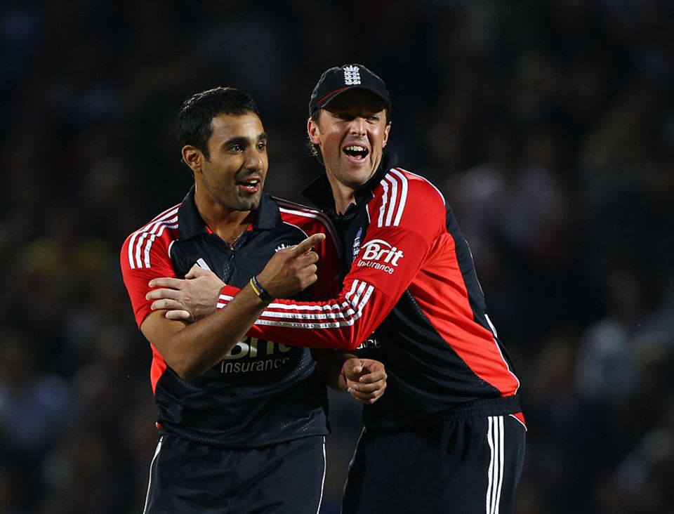 Ravi Bopara's 4 for 10 were England's best figures in Twenty20