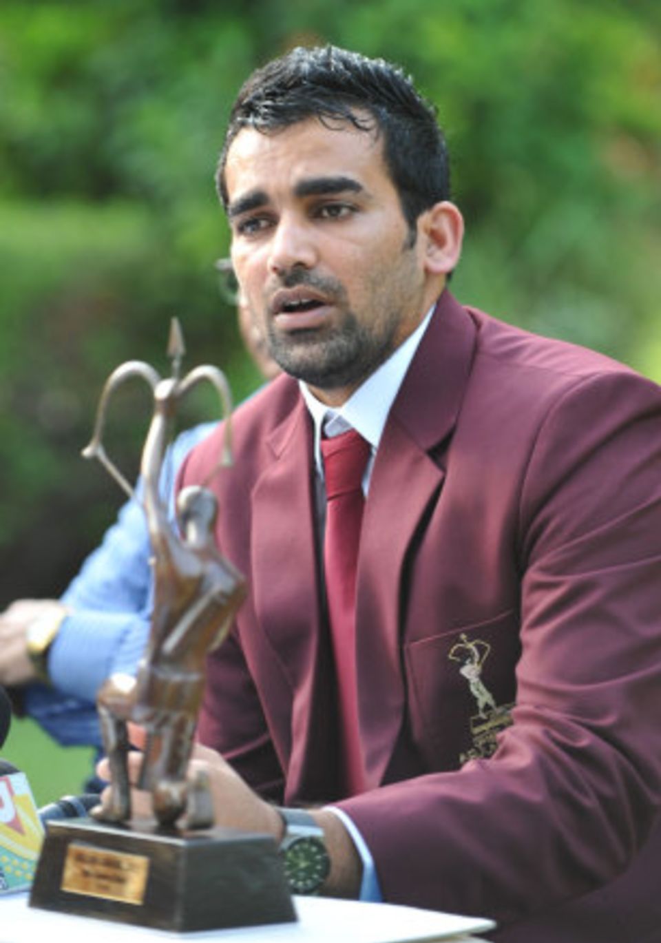 Zaheer Khan, who collected his Arjuna Award yesterday, is not going to rush his comeback after ankle surgery