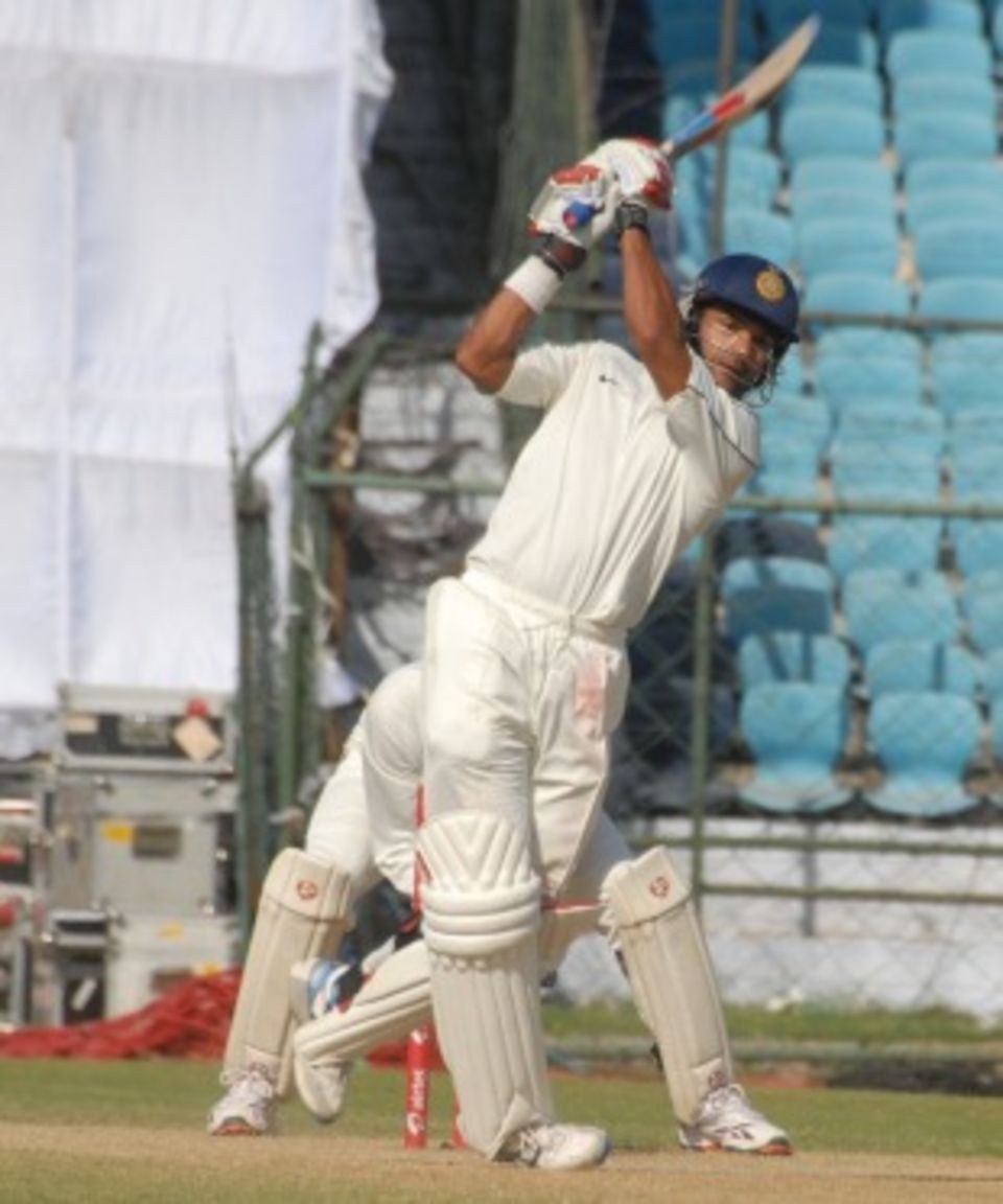 Shikhar Dhawan got his second century of the match