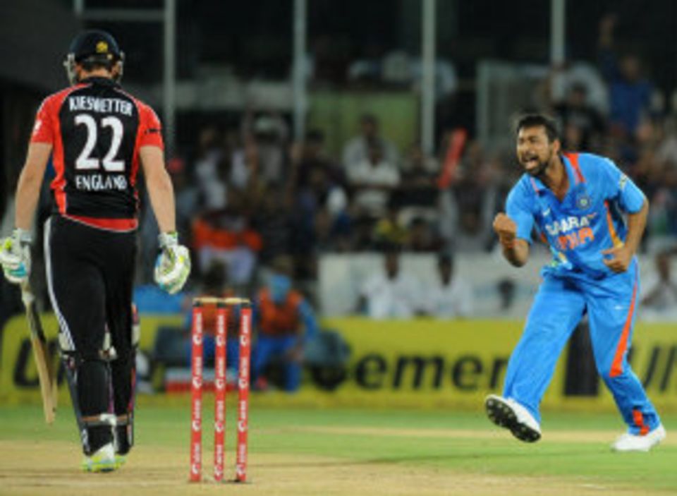Praveen Kumar swore at an opposition batsman while playing in the Corporate Trophy