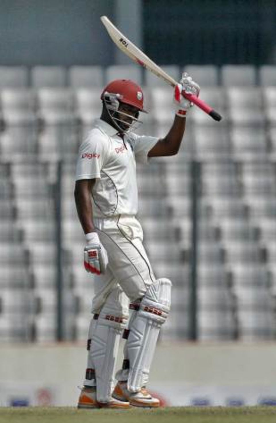 Darren Bravo made 195, his maiden Test century, to put West Indies on top against Bangladesh in the second Test