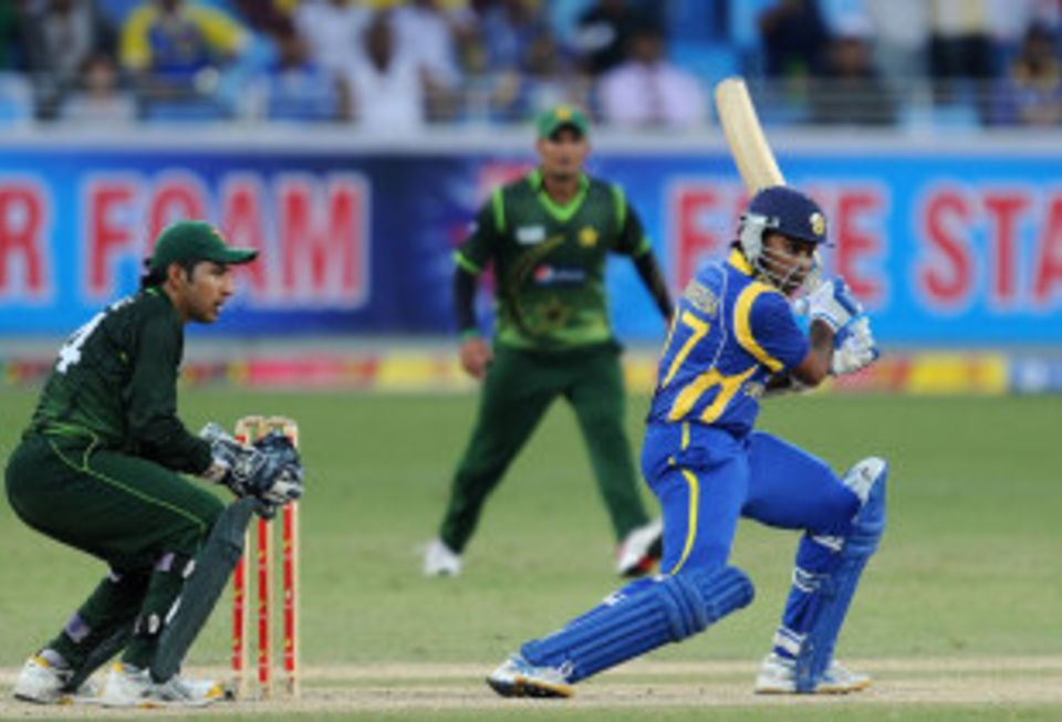 Mahela Jayawardene is just 13 runs away from reaching 10,000 runs in ODIs