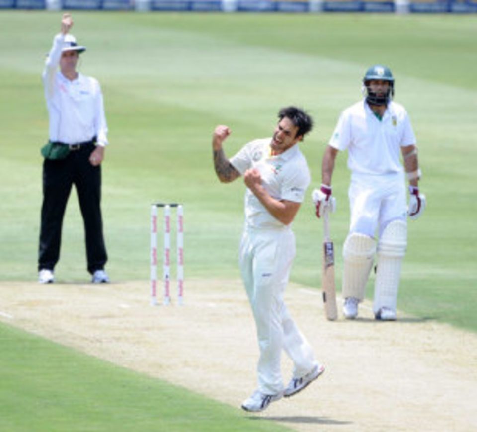 Mitchell Johnson was denied Jacques Kallis' wicket by a review. Will it be the first of several upcoming disappointments?