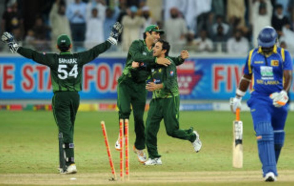 Saeed Ajmal was the second-highest wicket-taker in the ODI series against Sri Lanka
