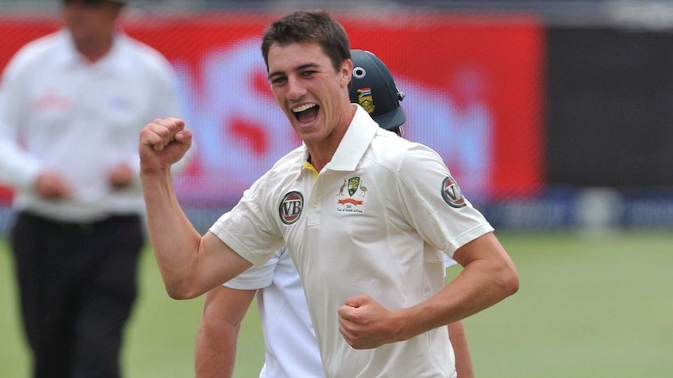 Pat Cummins took 6 for 79 on debut