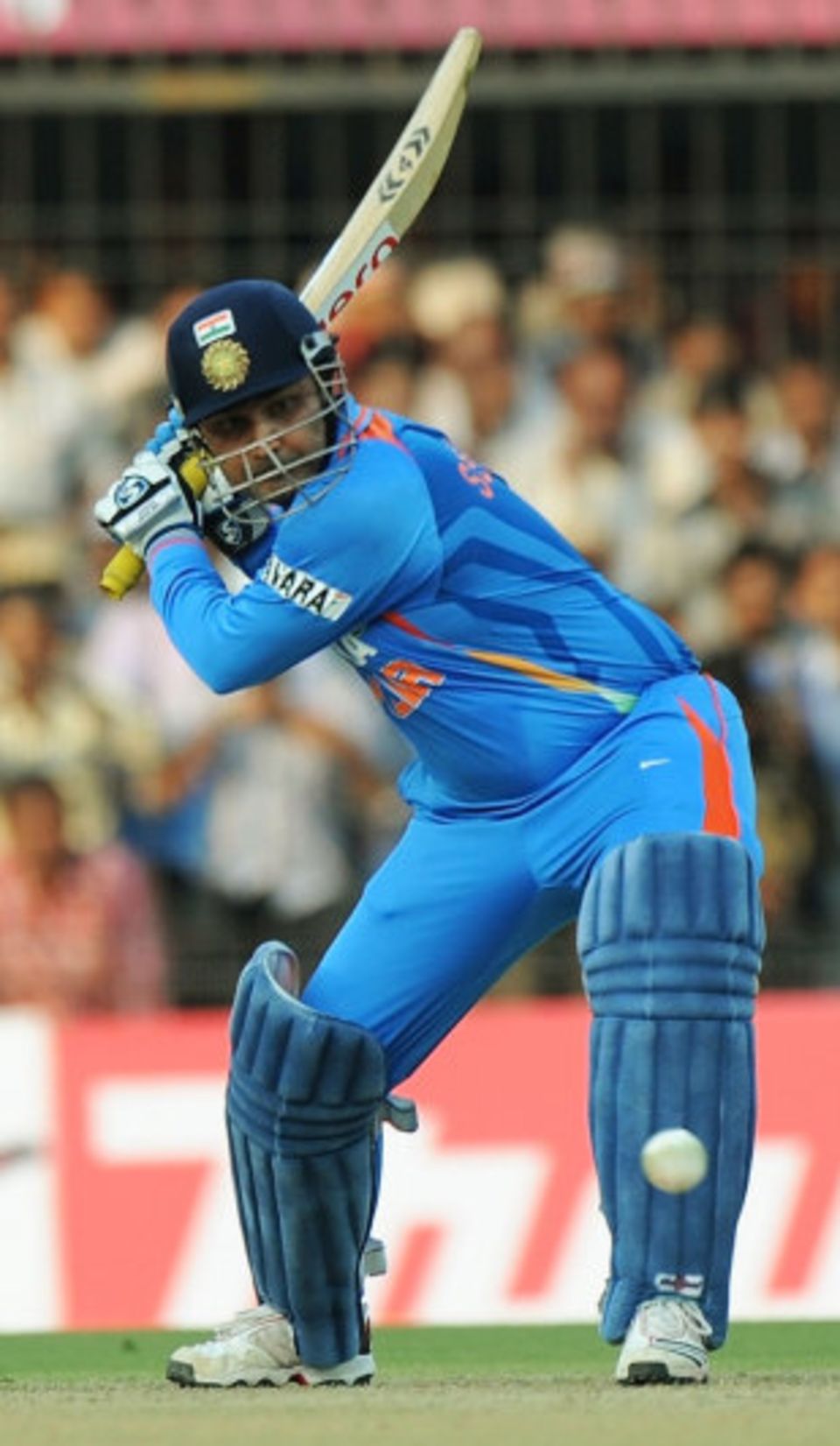 Virender Sehwag did not even appear to be pushing himself on the way to a world record