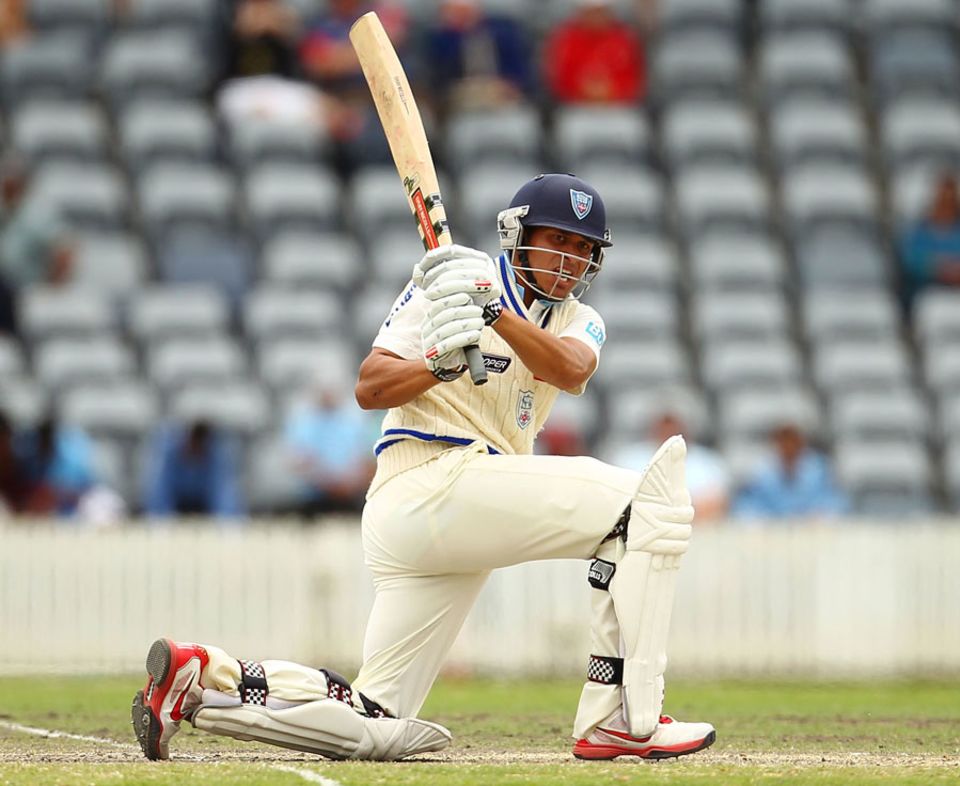 Usman Khawaja made a half-century on the final day of the drawn warm-up game