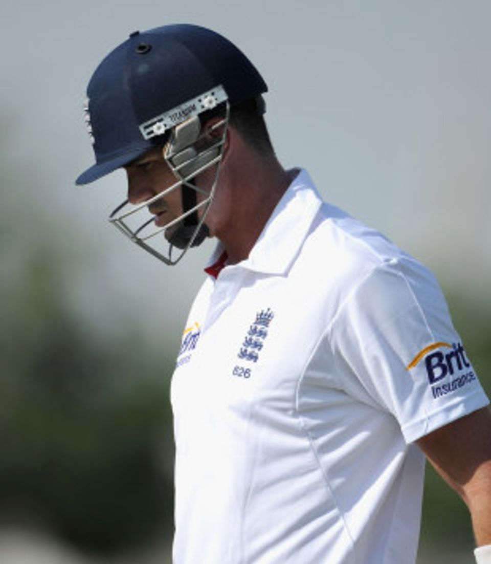 Kevin Pietersen didn't spend much time in the middle against the ICC XI