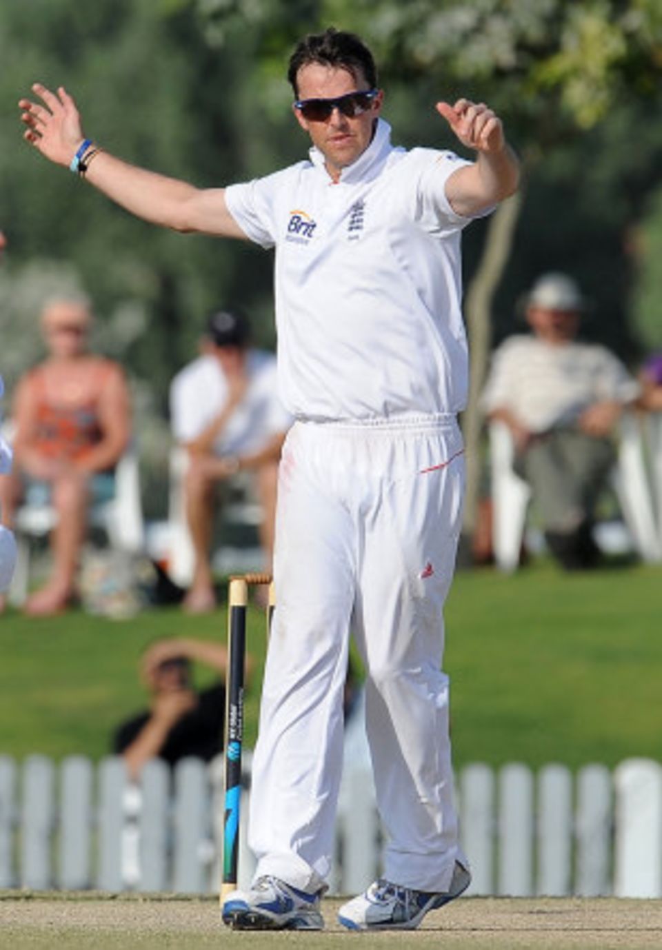 Graeme Swann was out-bowled by Monty Panesar in the final warm-up match but is fit for the first Test