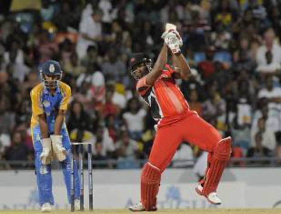 Kieron Pollard's counter-attacking innings took Trinidad and Tobago to the final