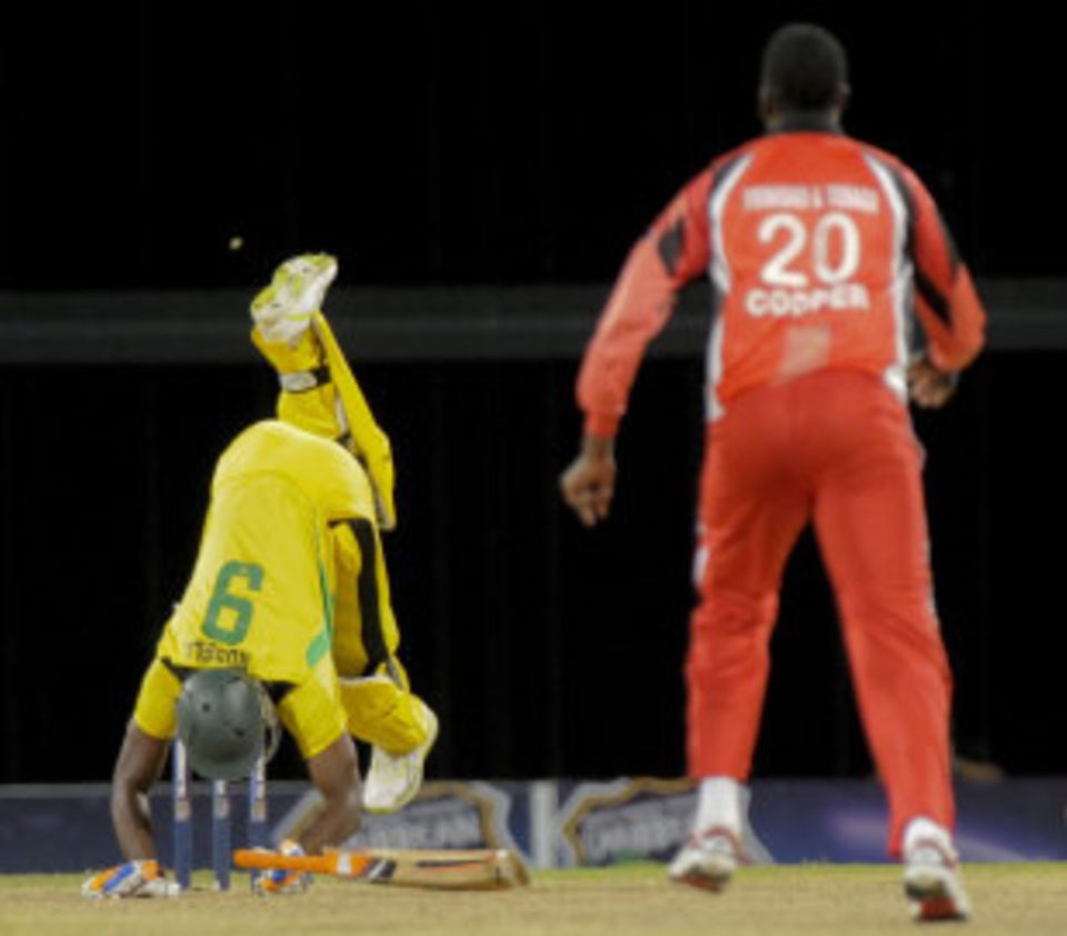 Andre Russell scored just three runs in the final against Trinidad & Tobago