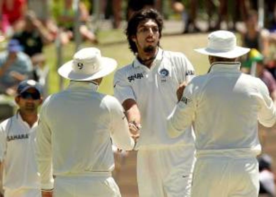 Ishant Sharma's previous Test was in Adelaide, in January this year