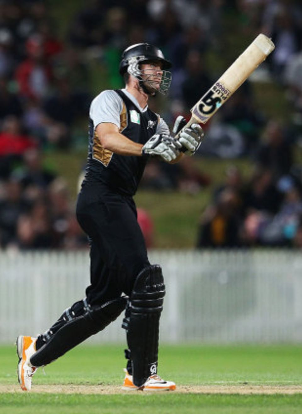 James Franklin hit five sixes in his 60
