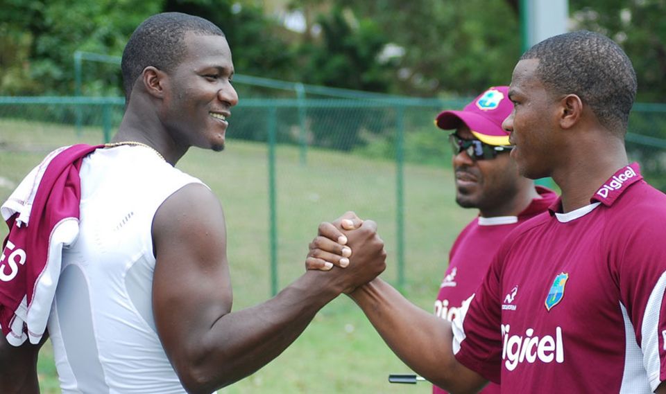 Daren Sammy and Johnson Charles, the superstars from St Lucia