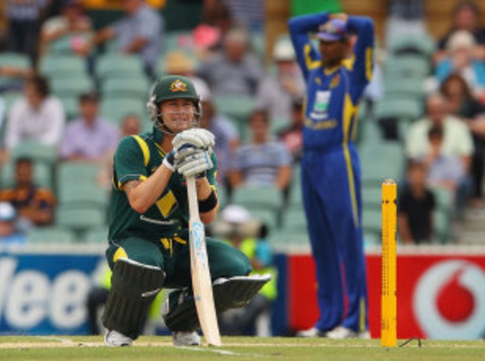 A scan on Wednesday will determine the extent of Michael Clarke's injury