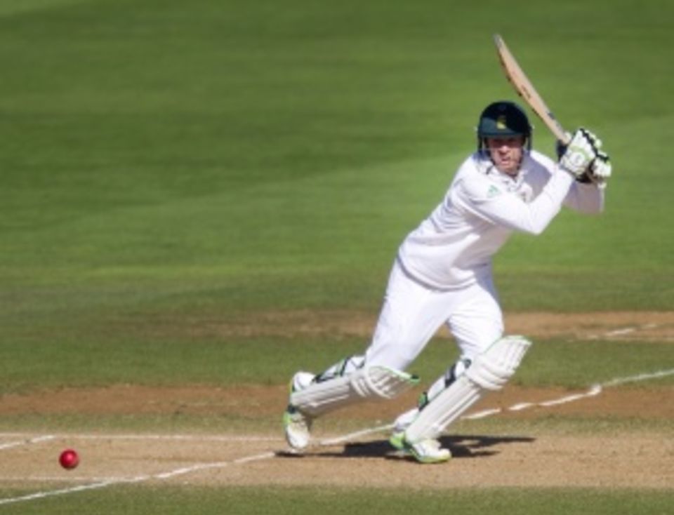 AB de Villiers wasn't always this orthodox during his quick half-century