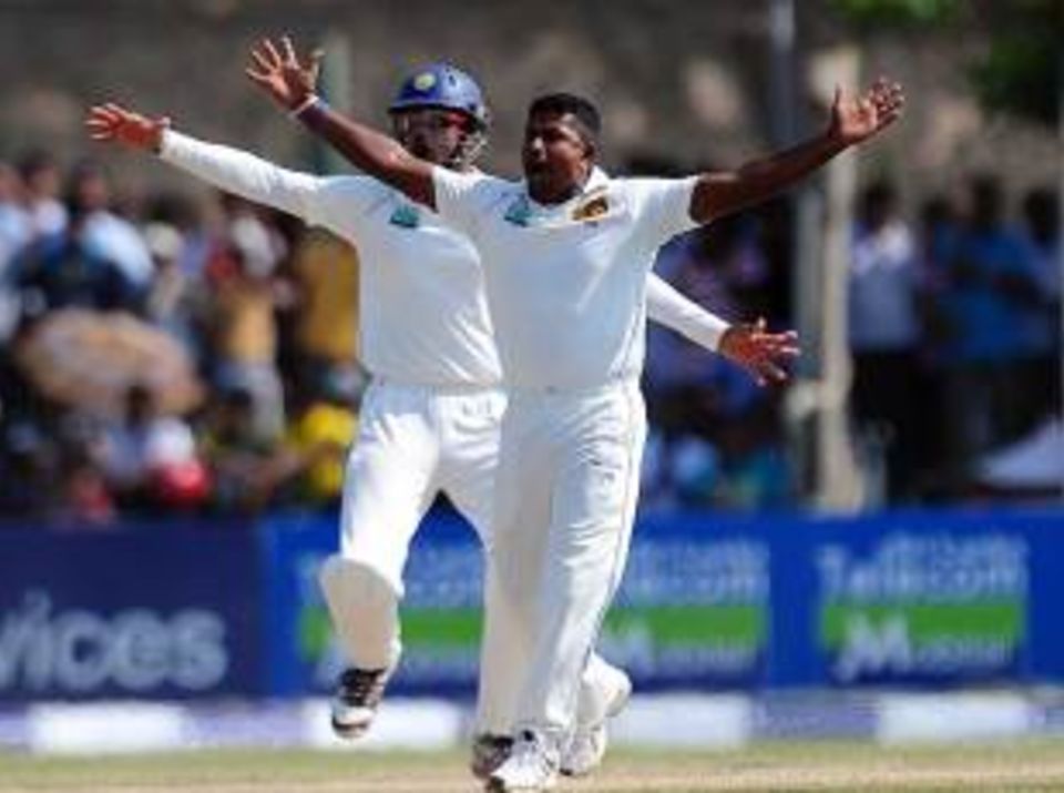 Rangana Herath became only the fifth Sri Lanka bowler to pick up a ten-wicket match haul