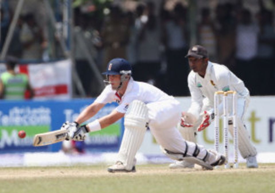 Jonathan Trott made the slowest of his seven Test centuries from 240 balls