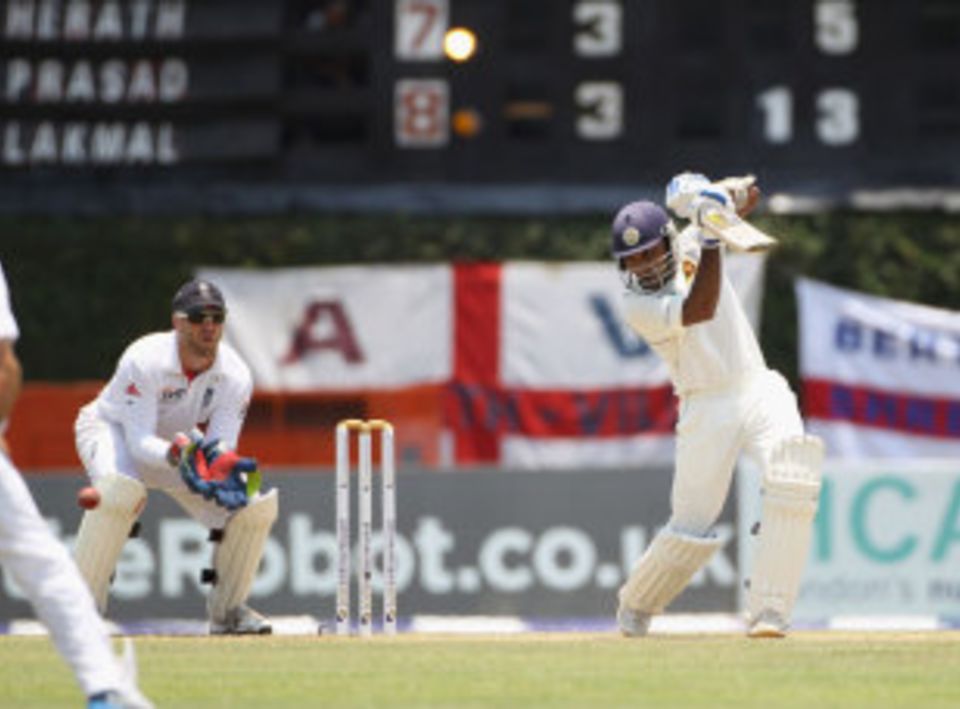 Mahela Jayawardene scored the two millionth Test run