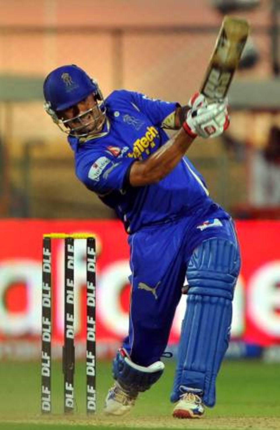 Owais Shah, here in his IPL colours, is the first player to publicly confirm he has yet to receive any money