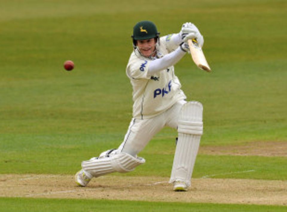 Chris Read's unbeaten 49 rebuilt Notts after being 84 for 5