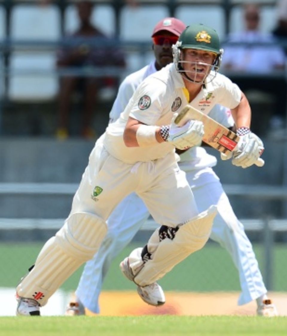 David Warner had a great start to his Test career, but his last few innings haven't been as prolific